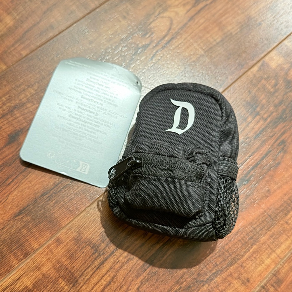 Disney Parks Micro Backpack Keychain Charm